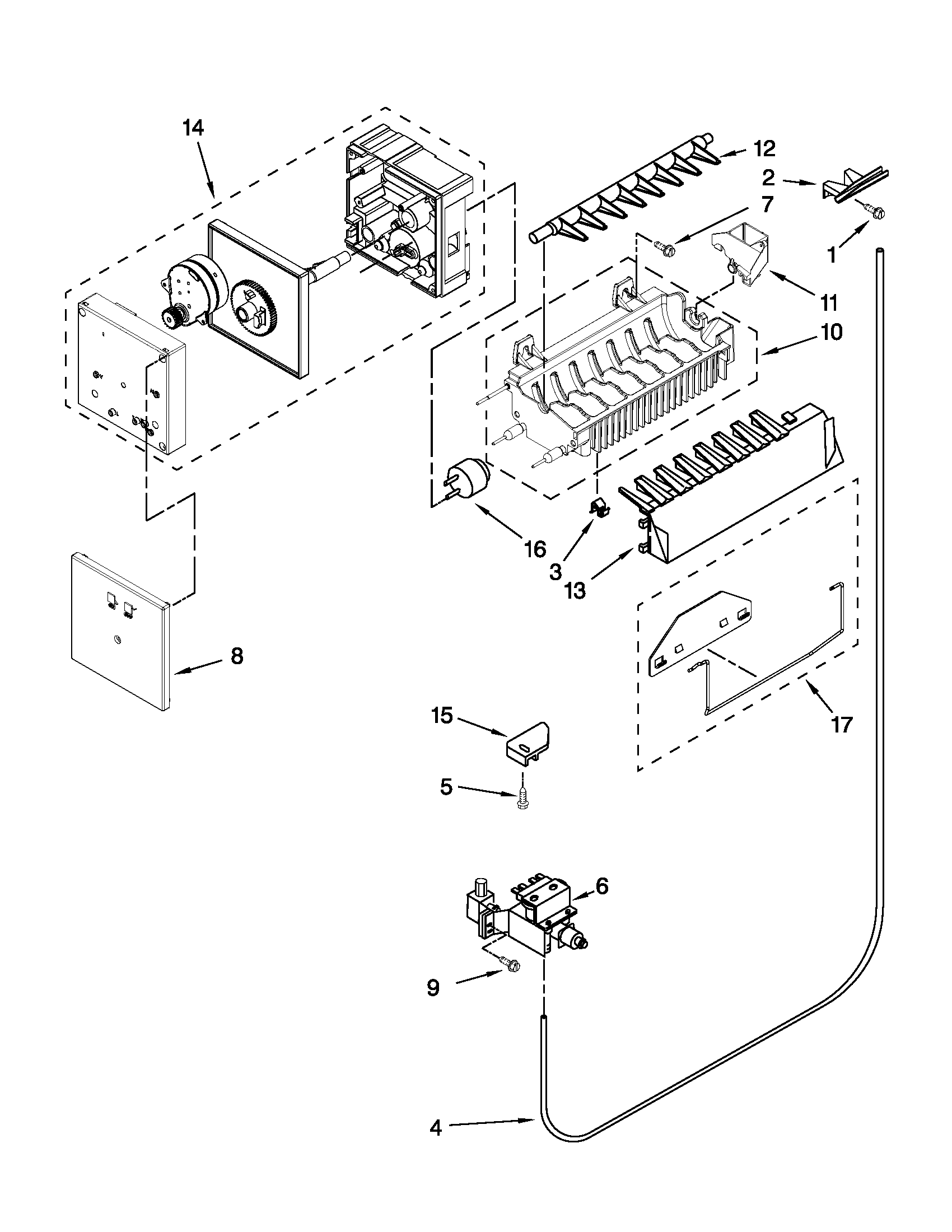 Icemaker parts