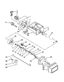 Motor and ice container parts