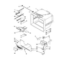 Whirlpool GB2FHDXWS05 freezer liner parts diagram