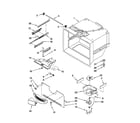 Whirlpool GB2FHDXWB03 freezer liner parts diagram