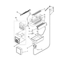 Whirlpool GB2FHDXWB03 icemaker parts diagram