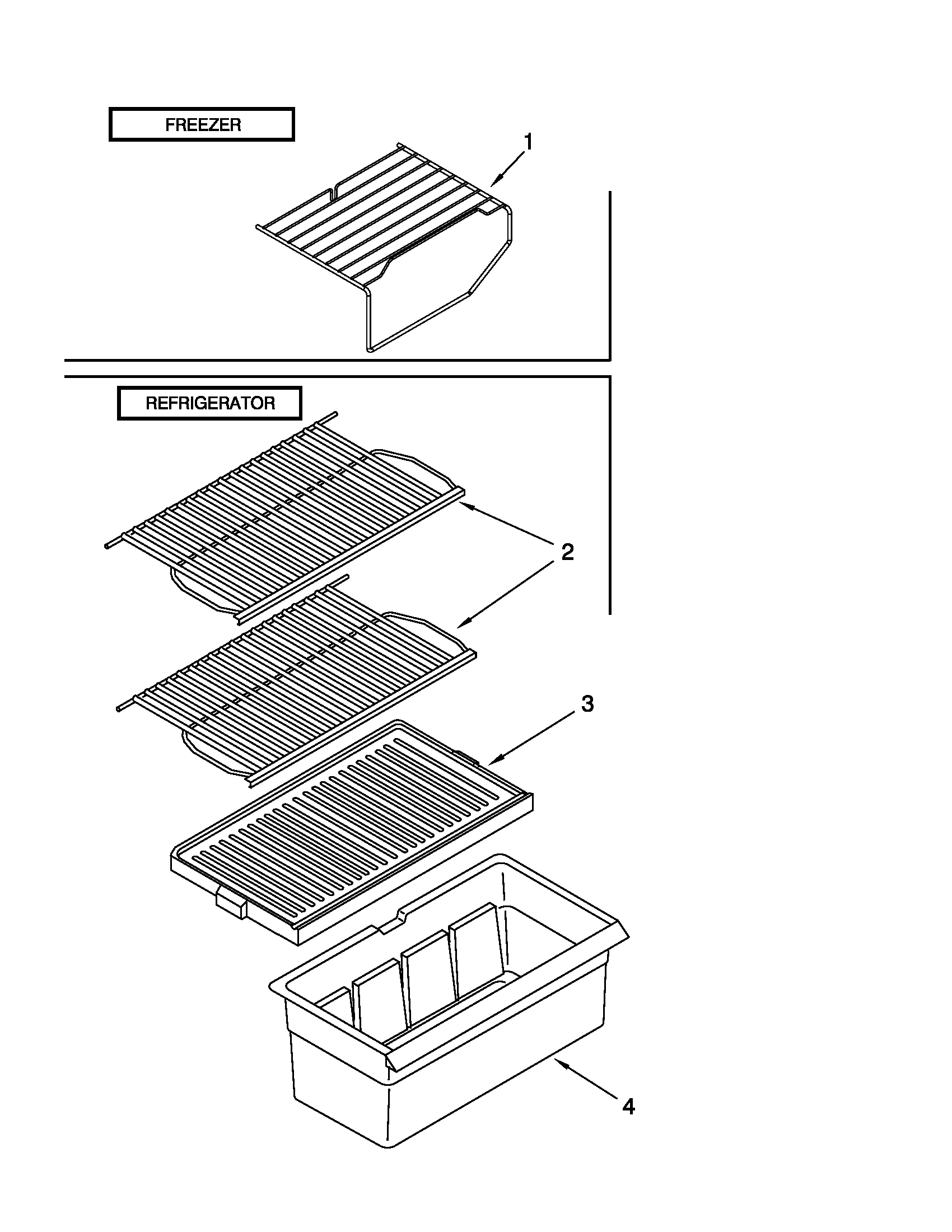 SHELF PARTS