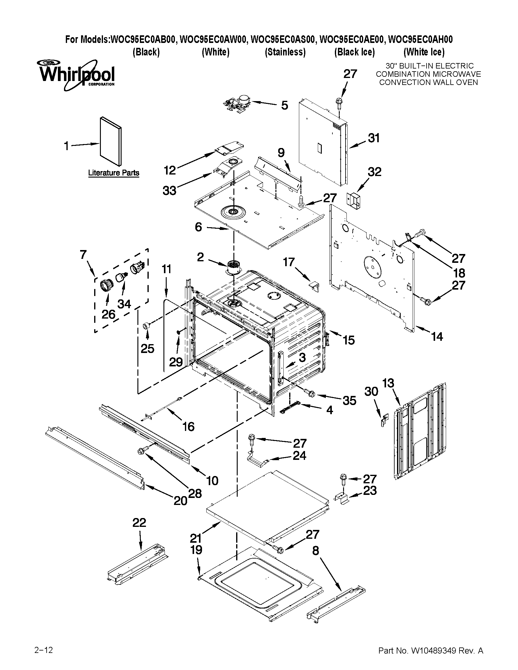 OVEN PARTS