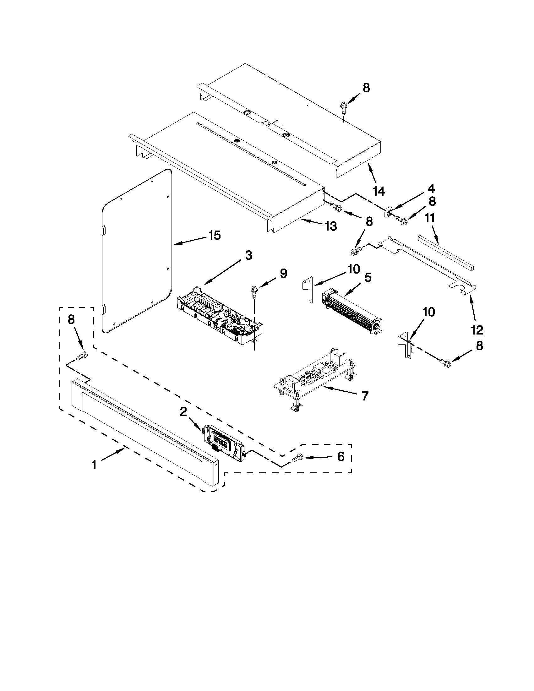 CONTROL PANEL PARTS