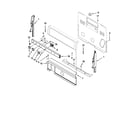 Whirlpool WFC340S0AS0 control panel parts diagram