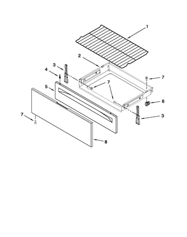 Drawer & broiler parts