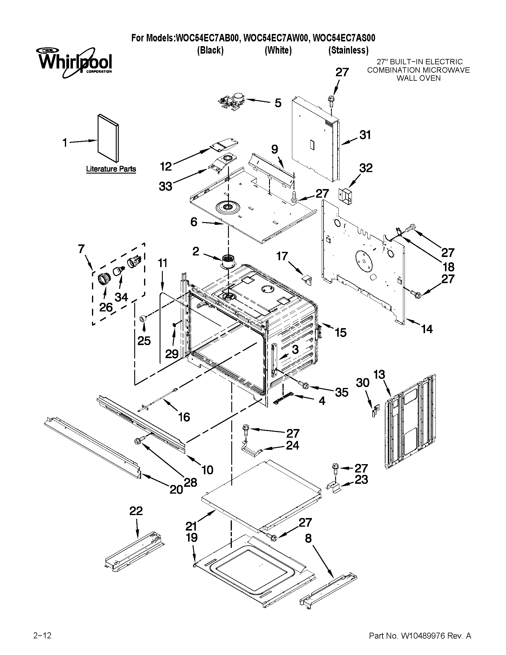 Oven parts