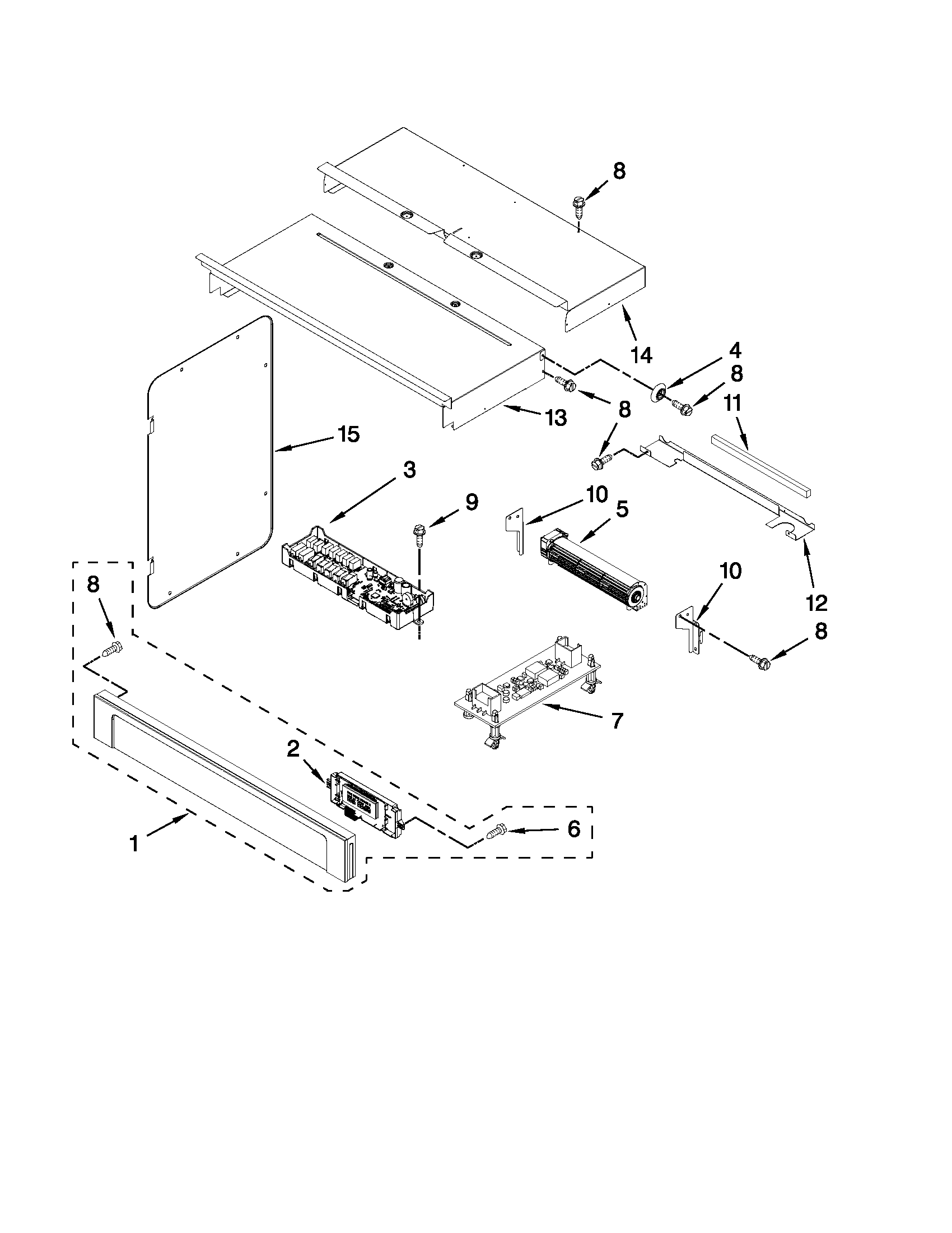 Control panel parts