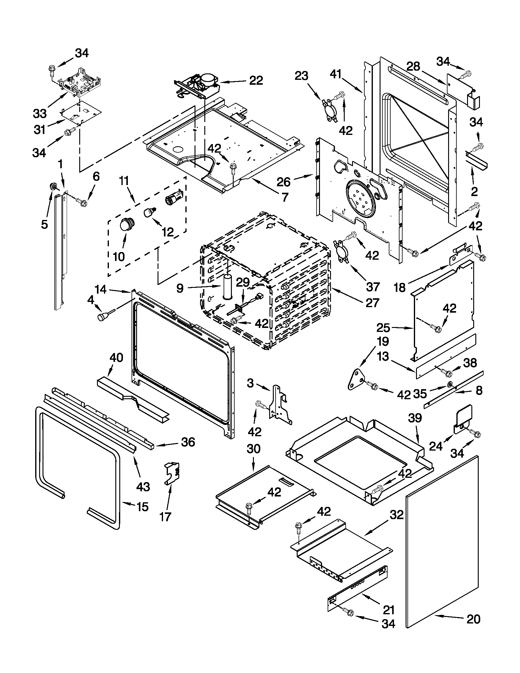 OVEN PARTS