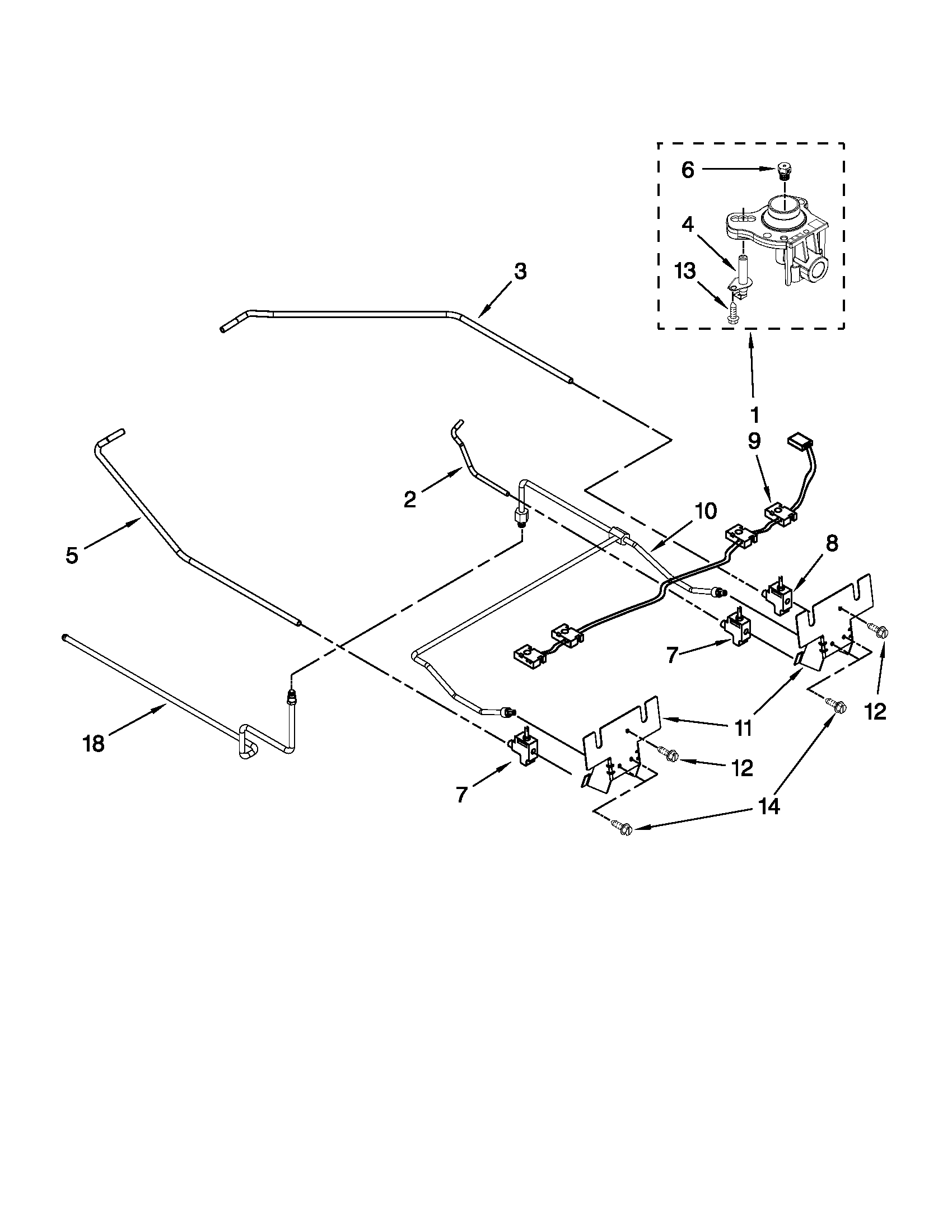 COOKTOP BURNER PARTS