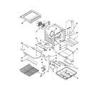 KitchenAid KGSS907XSP01 internal oven parts diagram