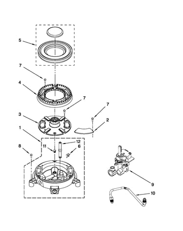Triple crown burner