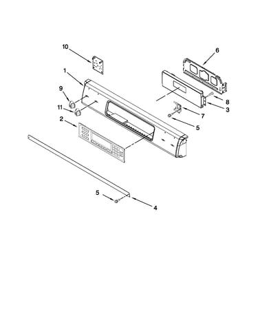 Control panel parts