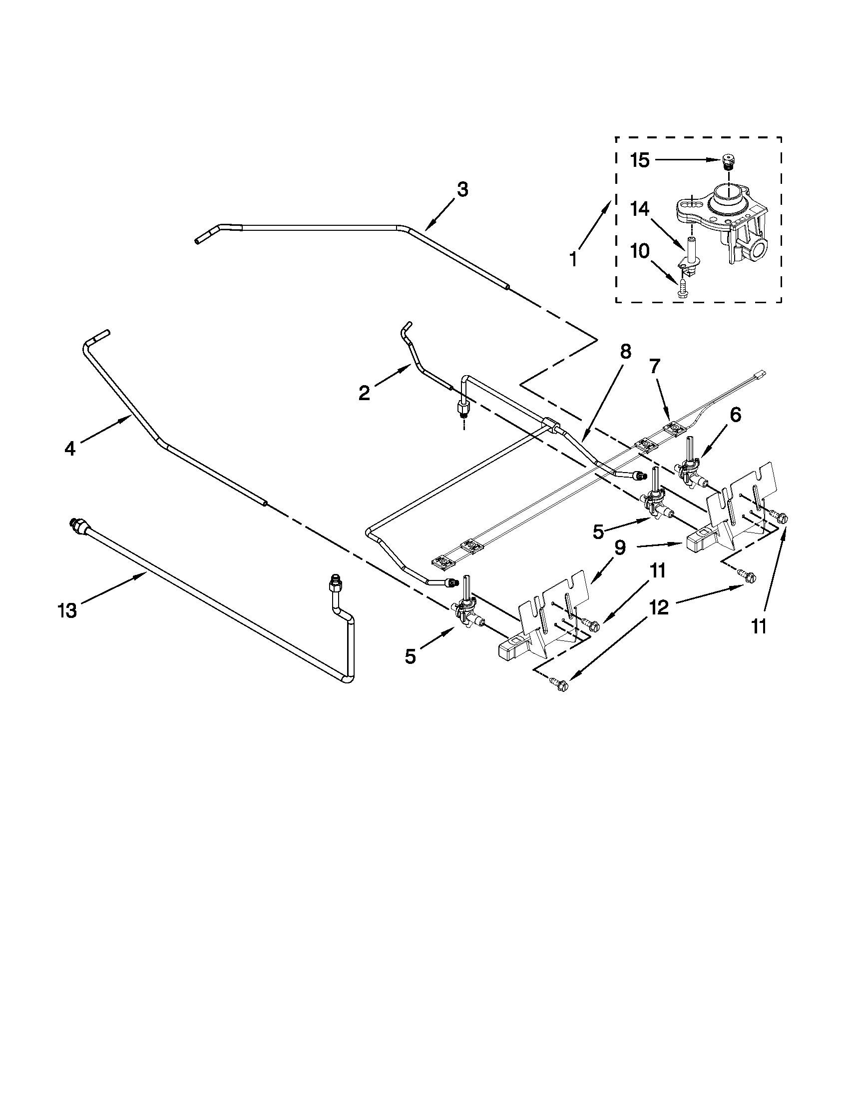 COOKTOP BURNER PARTS