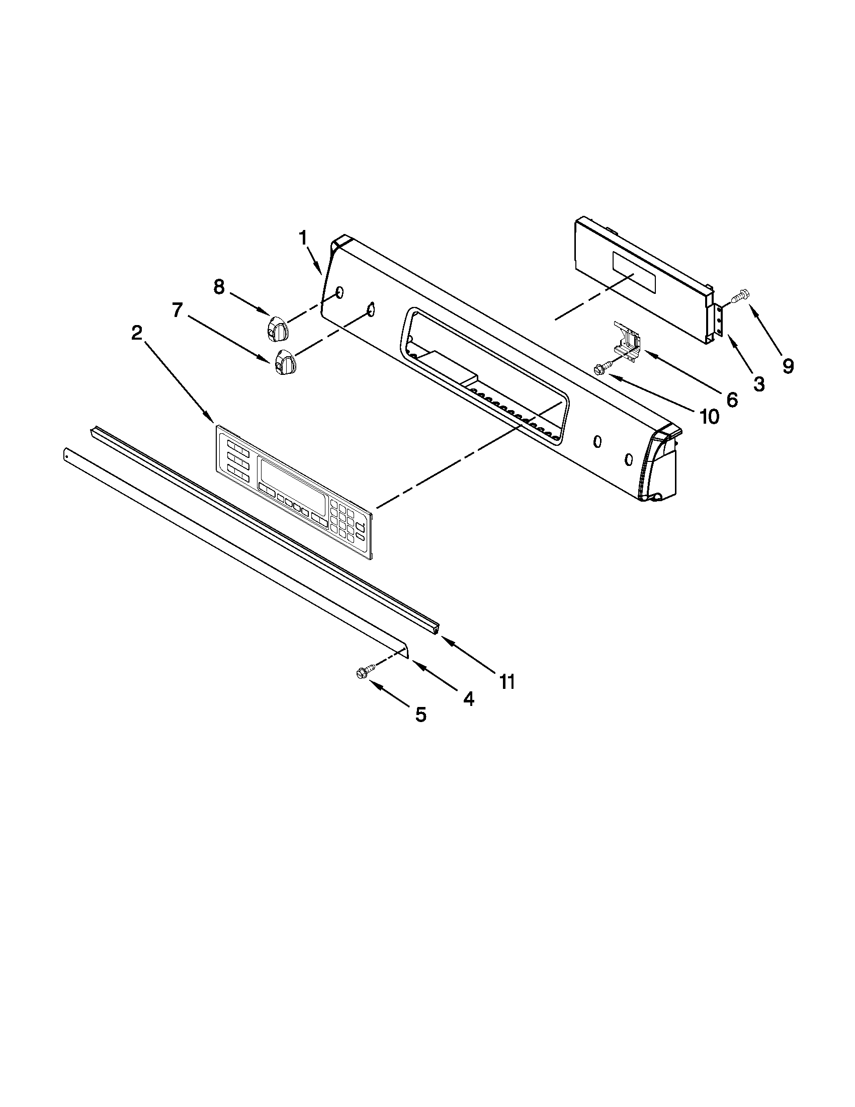 CONTROL PANEL PARTS