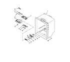 Whirlpool GX5FHDXVY08 refrigerator liner parts diagram
