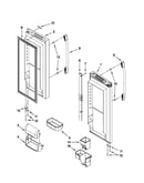 Refrigerator door parts