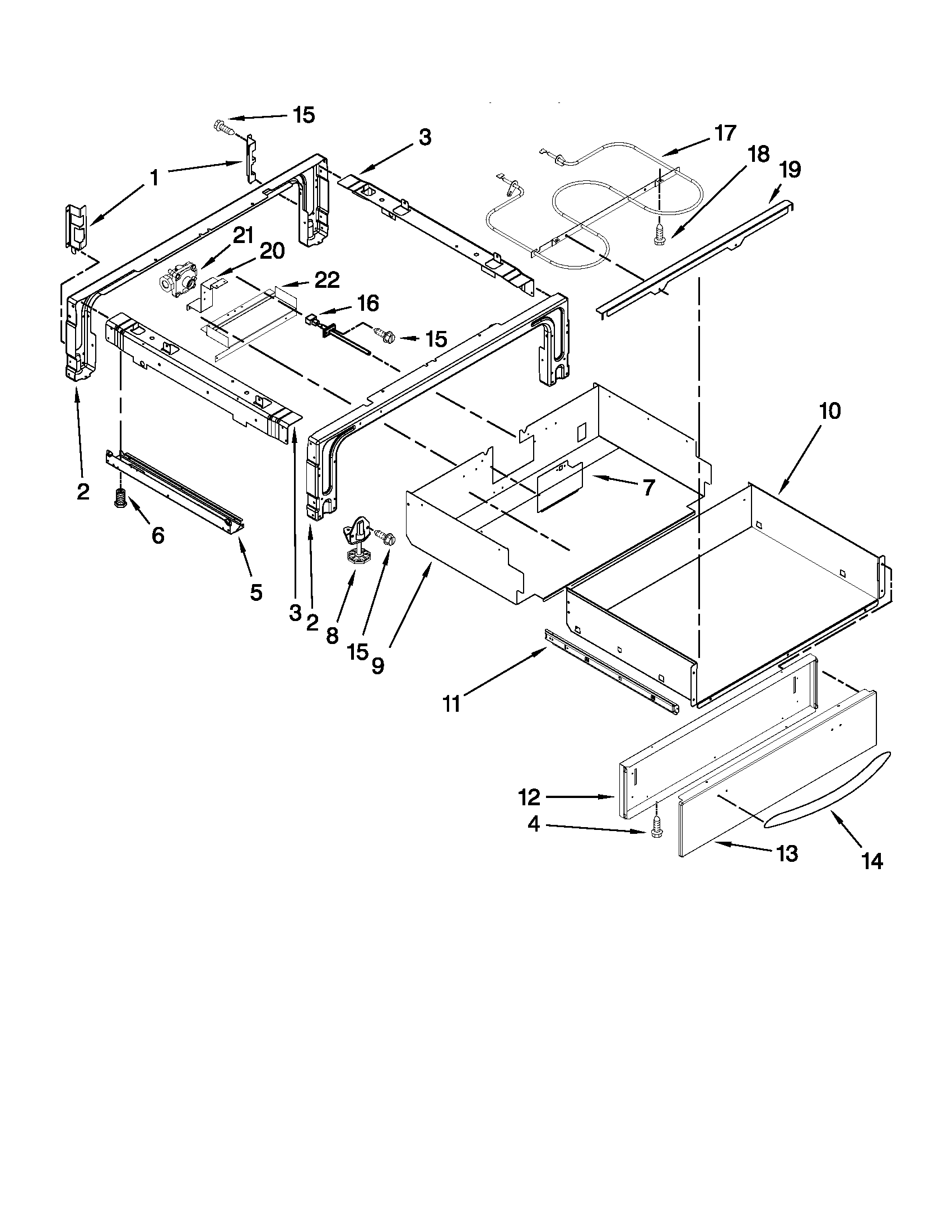 Drawer parts