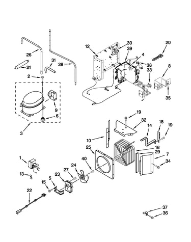 Upper unit parts