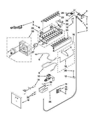 Icemaker parts