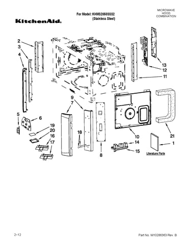 Control board parts