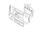 Whirlpool WFE115LXQ0 control panel parts diagram