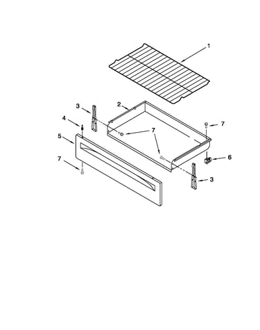Drawer & broiler parts