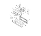 KitchenAid KGRS308XSS1 control panel parts diagram