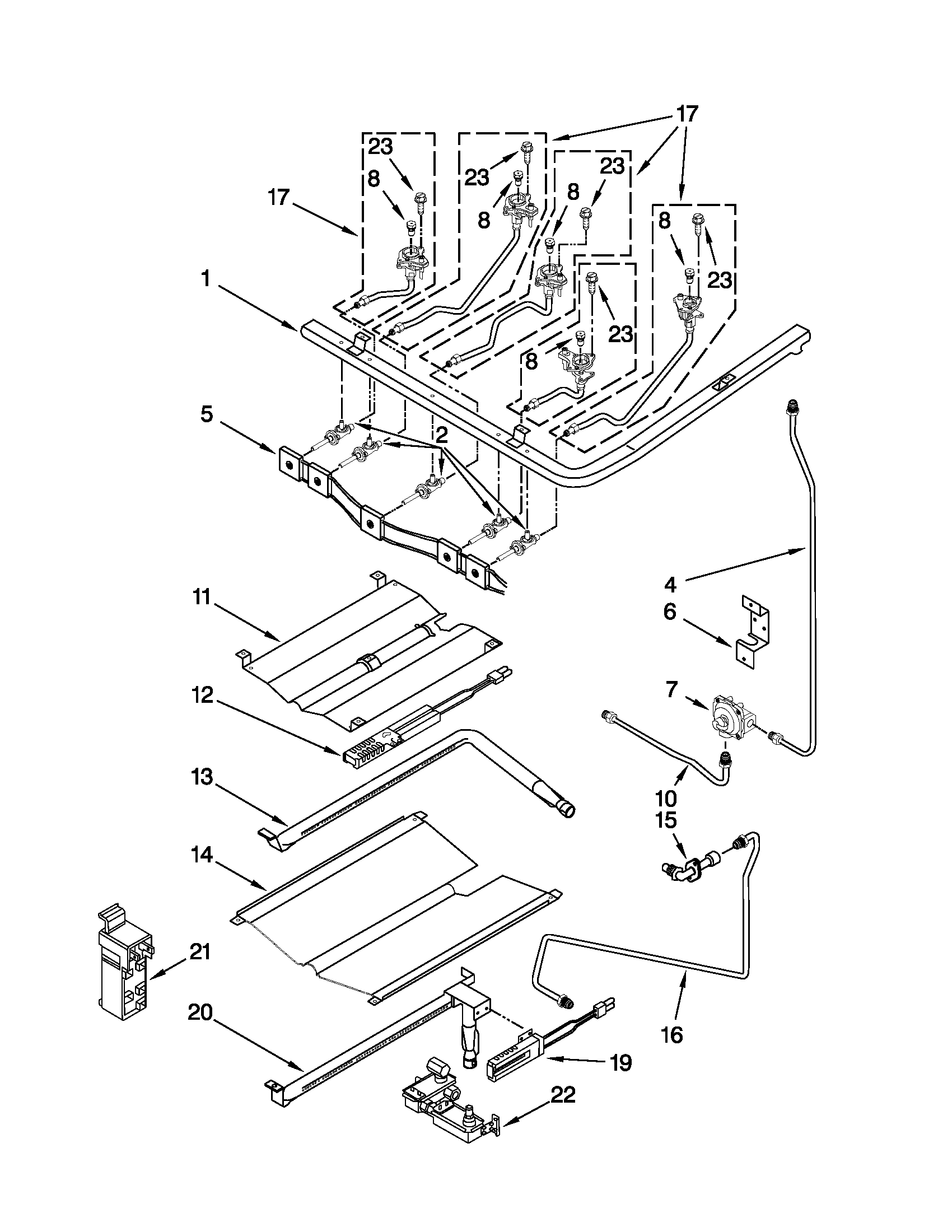Manifold parts
