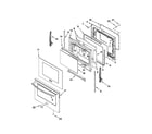 KitchenAid KGRS308XSS1 door parts diagram