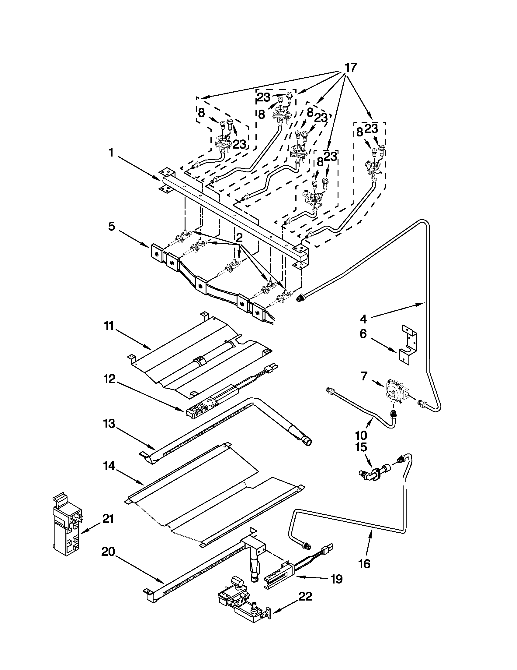 MANIFOLD PARTS