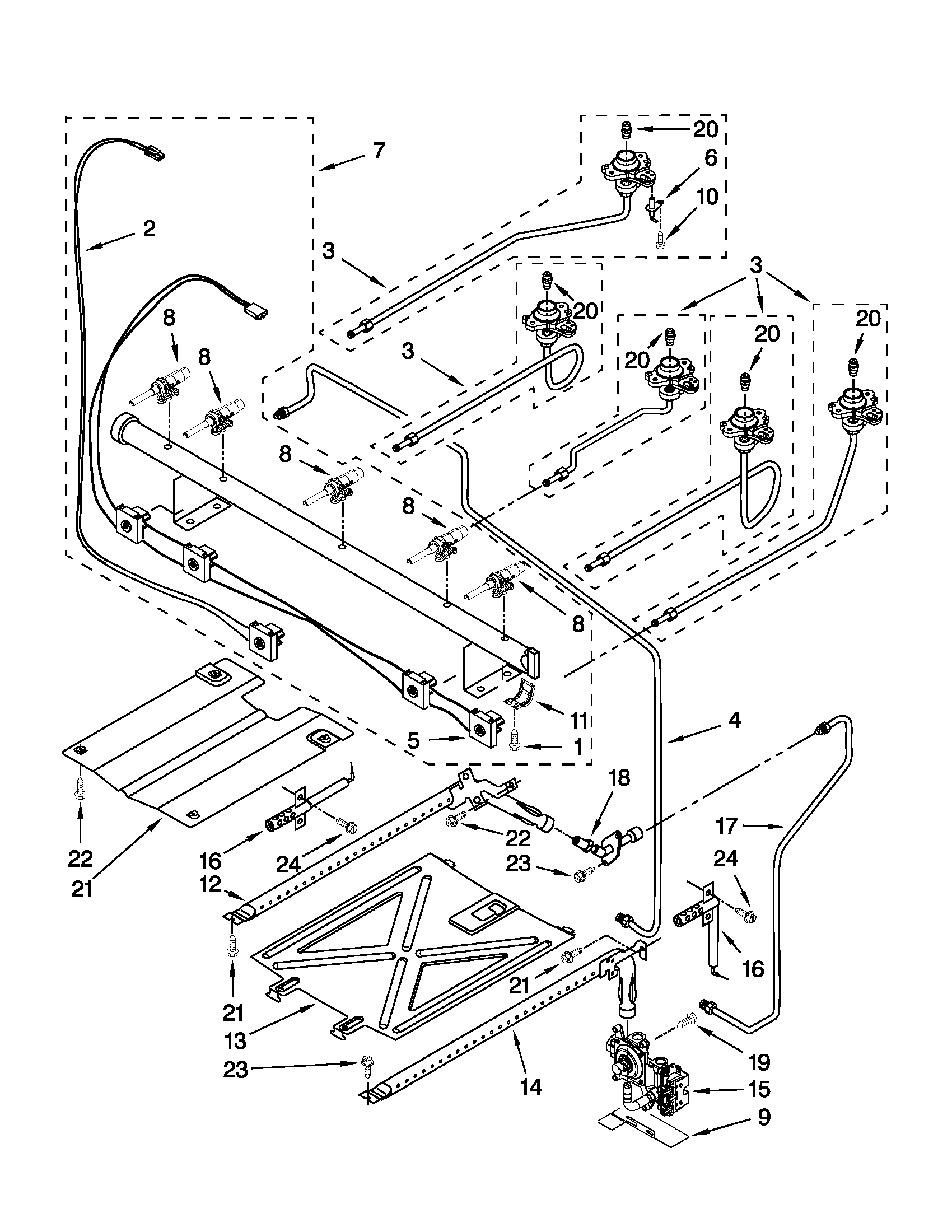 MANIFOLD PARTS