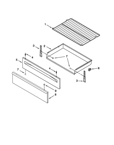 Drawer & broiler parts