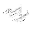 Control panel and latch parts