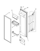 Refrigerator door parts