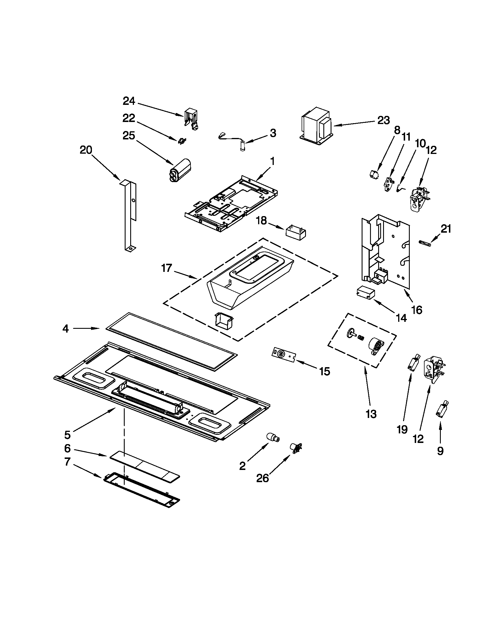 Interior and ventilation parts
