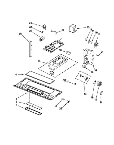 Interior and ventilation parts