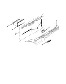 Control panel and latch parts