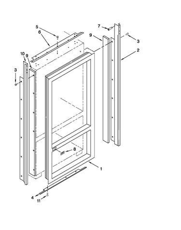 Cabinet and breaker trim parts