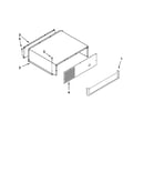 Top grille and unit cover parts