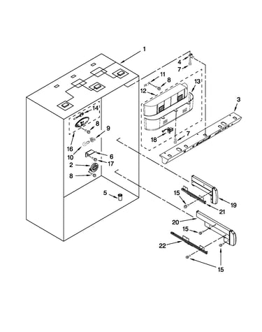 Refrigerator liner parts