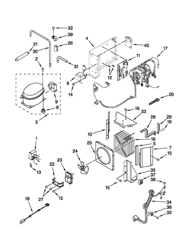 Upper unit parts