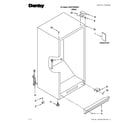 Danby DUF570WDD01 cabinet parts diagram
