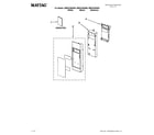 Maytag MMV6180WB0 control panel parts diagram