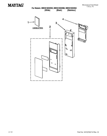 Control panel parts