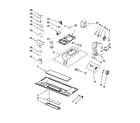 Maytag MMV6180WS0 interior and ventilation parts diagram