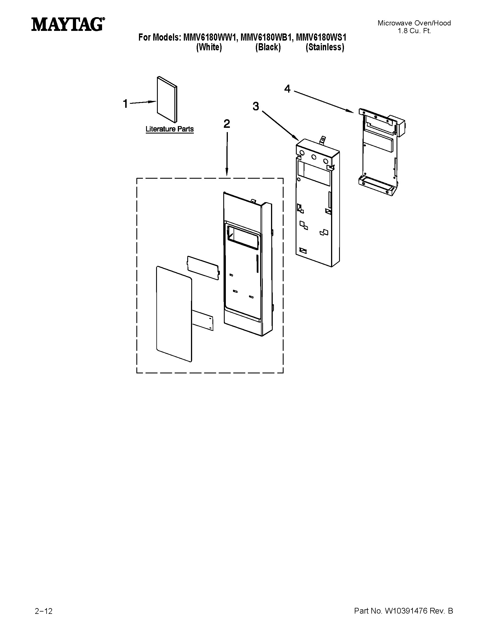 CONTROL PANEL PARTS