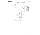 Maytag MMV6180WB1 control panel parts diagram