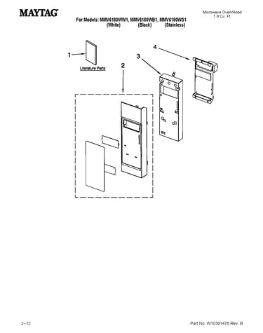 Control panel parts