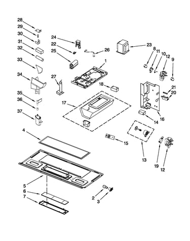 Interior and ventilation parts